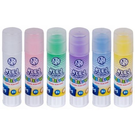 Klej w sztyfcie Astra Pastelowy przezroczysty 15g